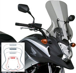 National Cycle Fairing-Mount Vstream Windscreens