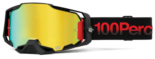 100% Armega Offroad Goggle Tzar - Mirror Gold Lens