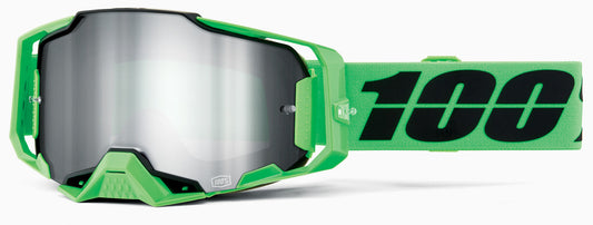 100% Armega Offroad Goggle Anza 2 - Mirror Silver Lens