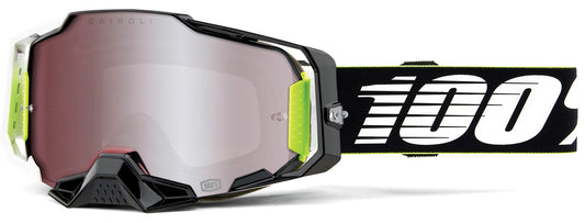 100% Armega HiPer Offroad Goggle Racr - Mirror Silver Lens