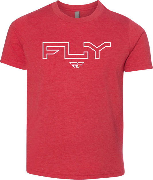 FLY Racing Youth FLY Edge Tee Red