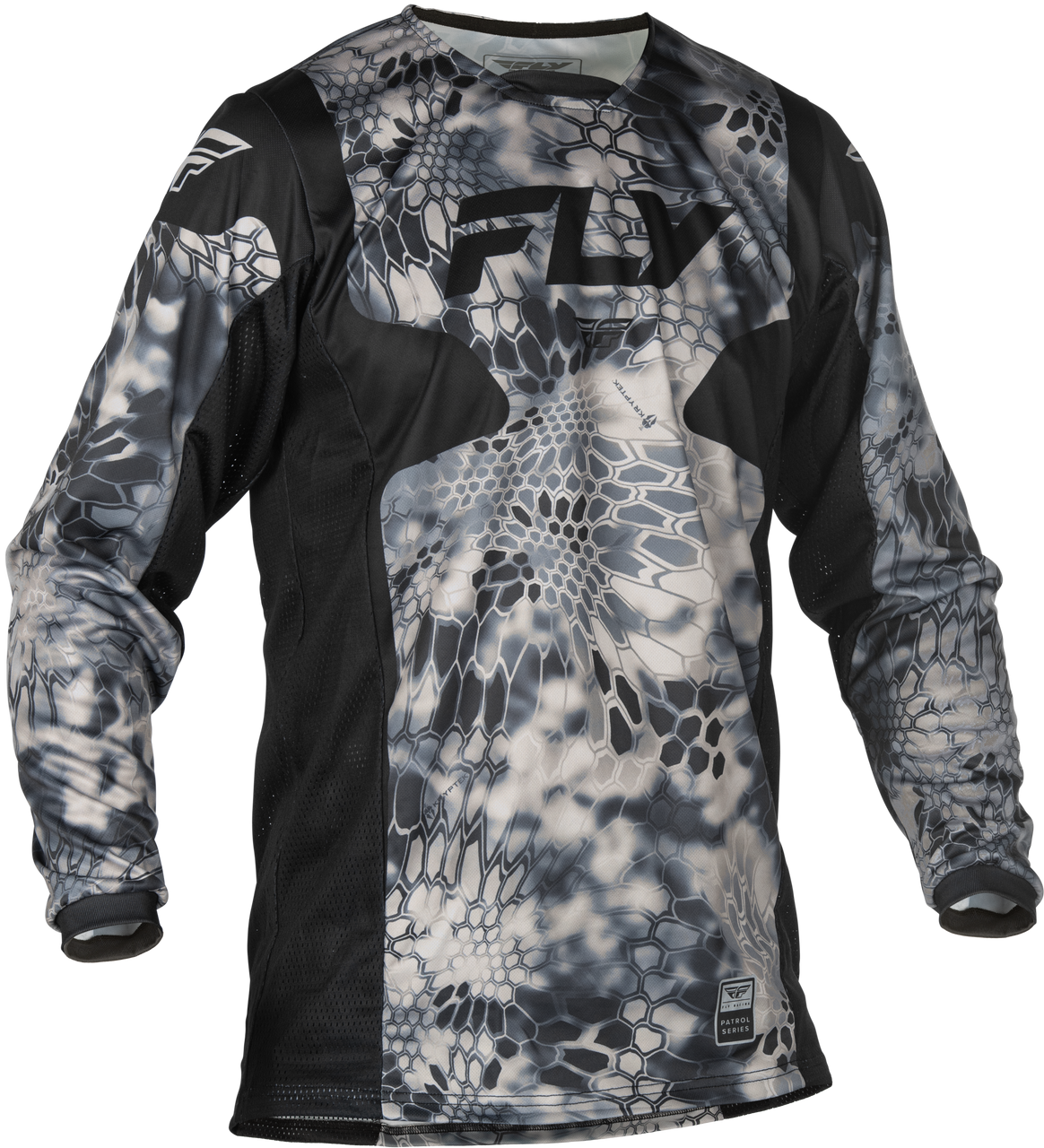 FLY Racing 2025 Patrol Kryptek Jersey Grey/Black