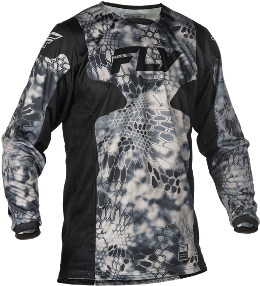 FLY Racing 2025 Patrol Kryptek Jersey Grey/Black