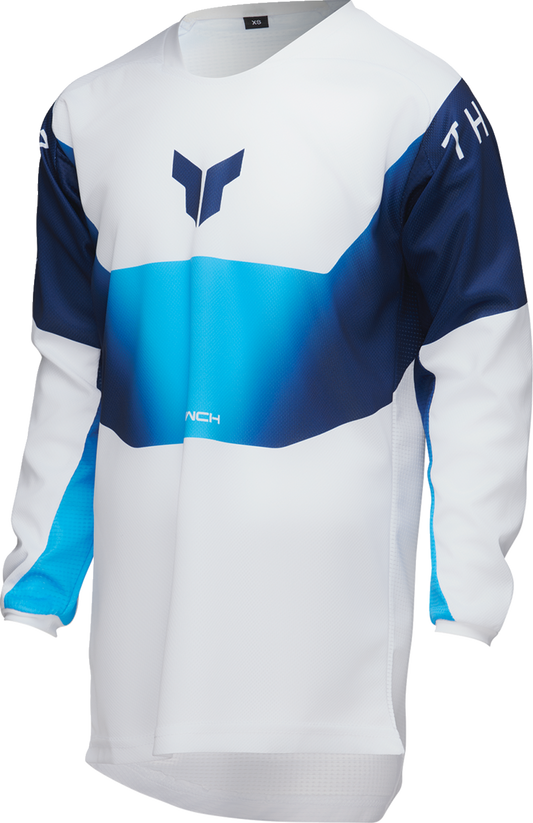 Thor 2025 Youth LAUNCHMODE Storm Jersey White
