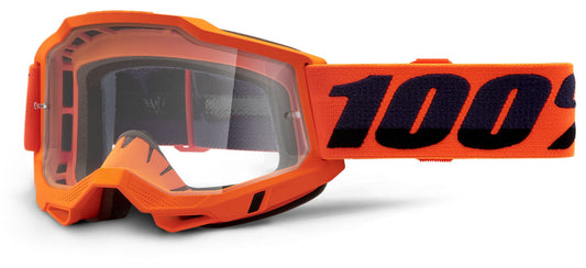 100% Accuri 2 Offroad Goggle Orange - Clear Lens