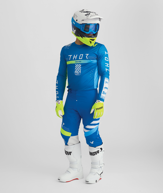 Thor 2026 Youth Sportmode Synth Blue Jersey Pant Combo