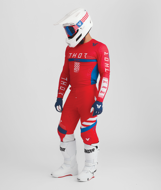 Thor 2026 Sportmode Synth Red Jersey Pant Combo