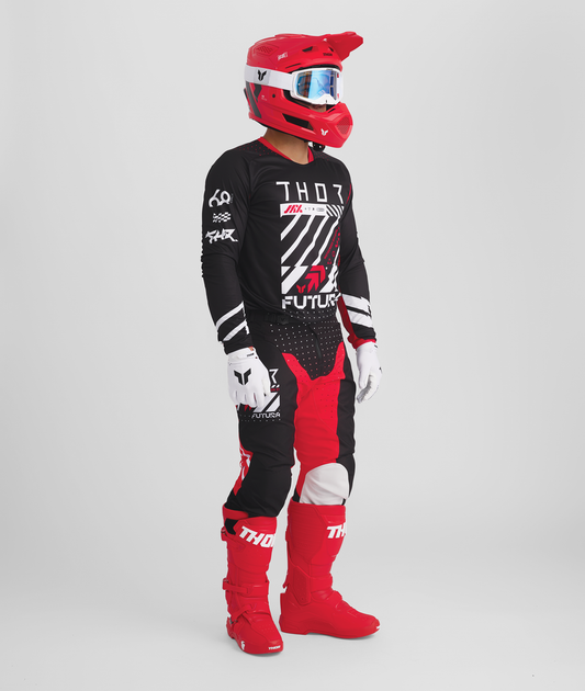 Thor 2026 Launchmode Futura Black/Red Jersey Pant Combo