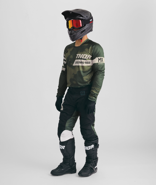 Thor 2026 Launchmode Bleach Black/Camo Jersey Pant Combo