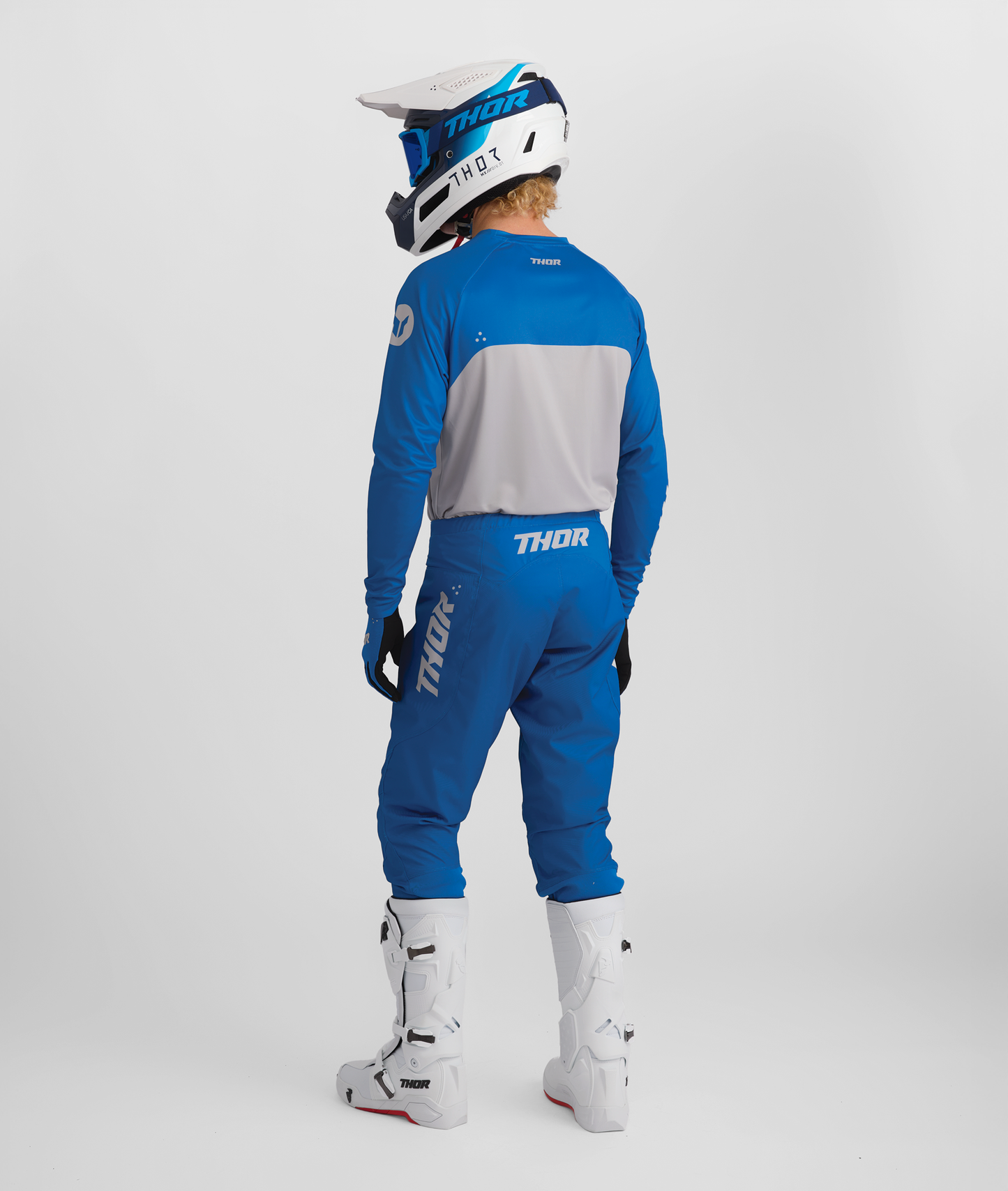 Thor 2026 Ridemode Menace Blue Jersey Pant Combo