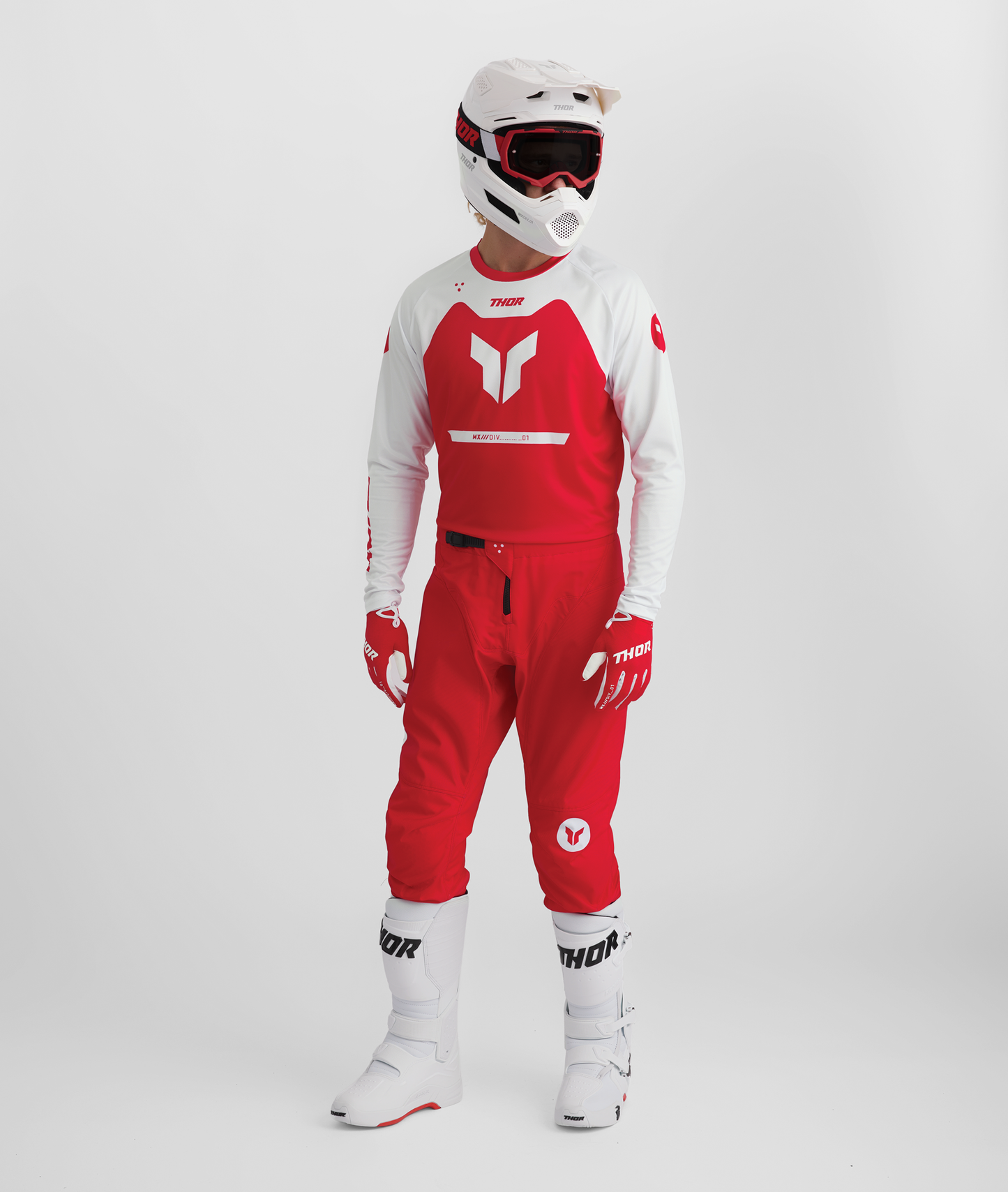 Thor 2026 Ridemode Menace Red Jersey Pant Combo