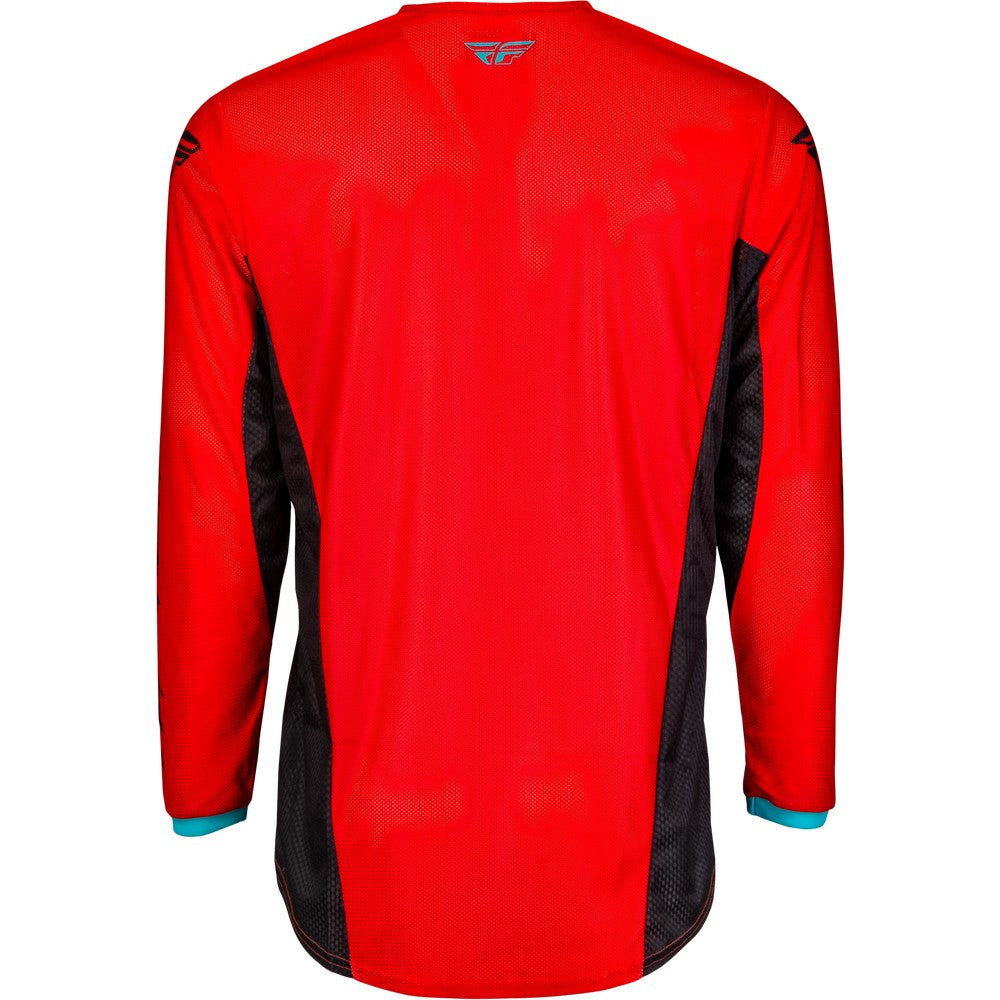 FLY Racing 2024 Kinetic Mesh Rave Jersey Pant Combo - Red/Black/Mint