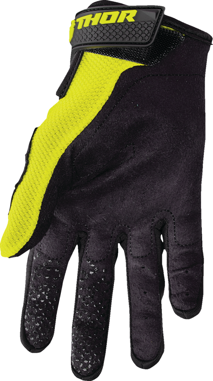 Thor 2024 Youth Sector Gloves - Acid