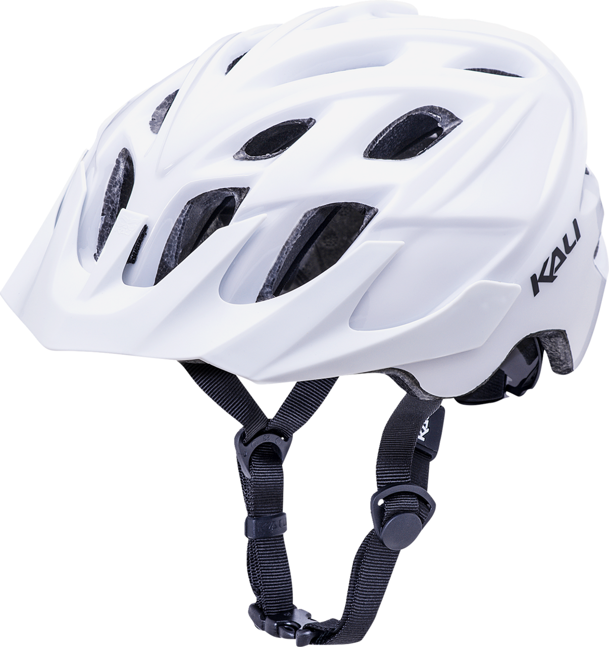 Kali Chakra Solo Solid Bicycle Helmet White