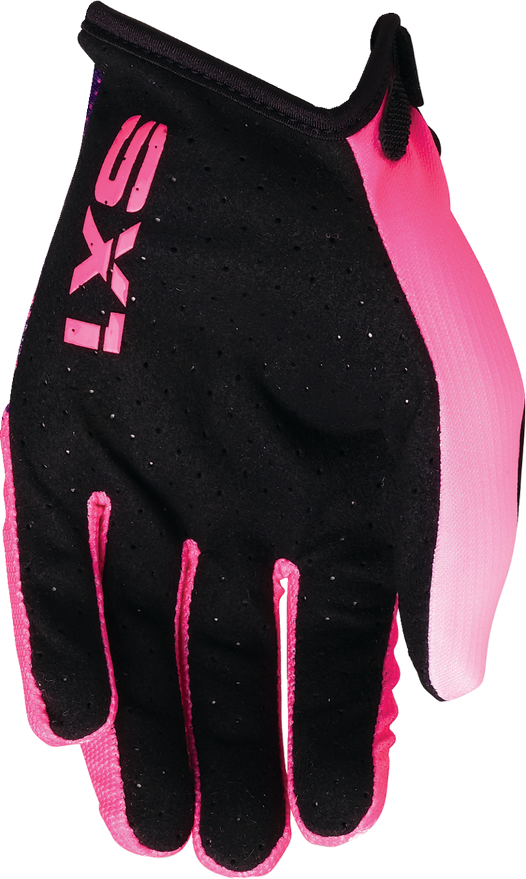 Moose Racing 2025 Youth SX1 Gloves Pink/Purple