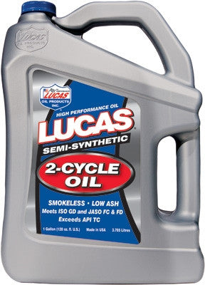Lucas Semi Synthetic 2 Cycle Oil