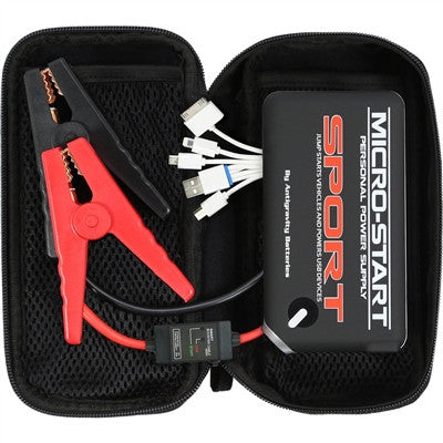 Antigravity 7,500 mAh Jump Pack Sport Micro-Start - AG-XP-SPT-BLK