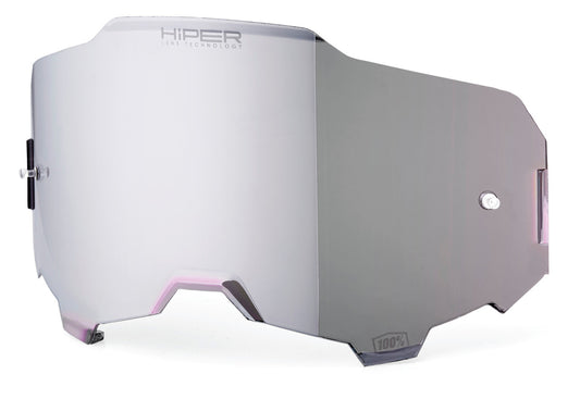 100% Armega Replacement - HiPer Mirror Silver Lens