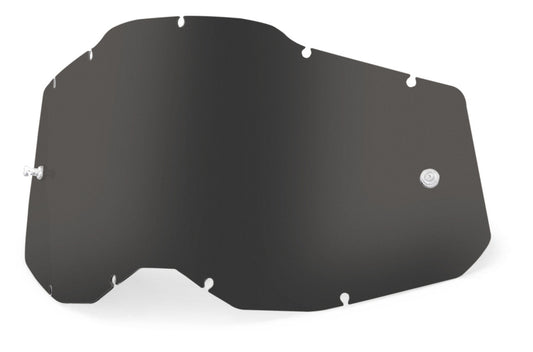 100% RC2/AC2/ST2 Replacement - Sheet Dark Smoke Lens