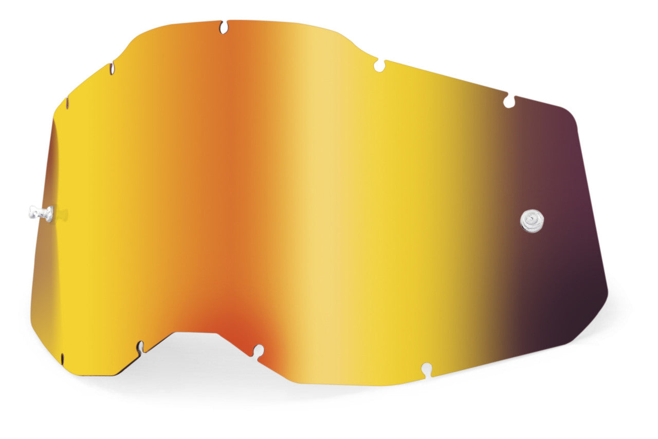 100% RC2/AC2/ST2 Replacement - Sheet Mirror Red Lens