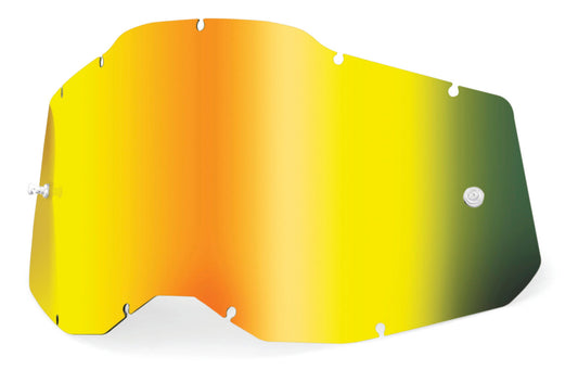 100% RC2/AC2/ST2 Replacement - Sheet Mirror Gold Lens