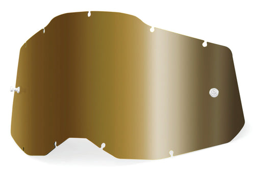 100% RC2/AC2/ST2 Replacement - Sheet Mirror True Gold Lens