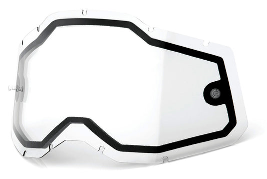 100% RC2/AC2/ST2 Replacement - Dual Pane Clear Lens