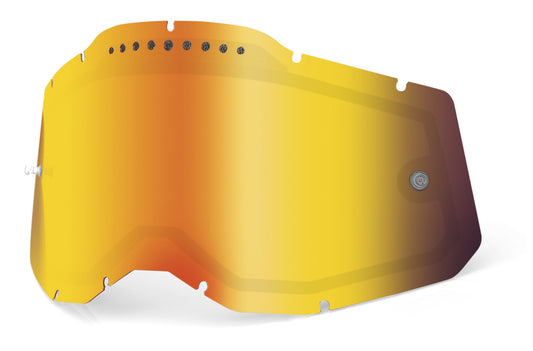 100% RC2/AC2/ST2 Replacement - Dual Pane Vented Mirror Red Lens