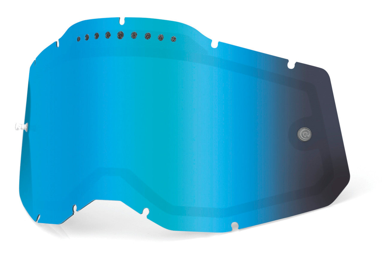 100% RC2/AC2/ST2 Replacement - Dual Pane Vented Mirror Blue Lens