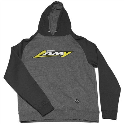 Factory Effex Youth Suzuki Army Hoody - Charcoal/Black