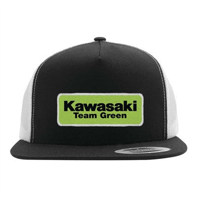 Factory Effex Kawasaki Team Green Hat - Black/White