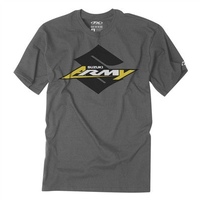 Factory Effex Youth Suzuki Army Tee - Charcoal