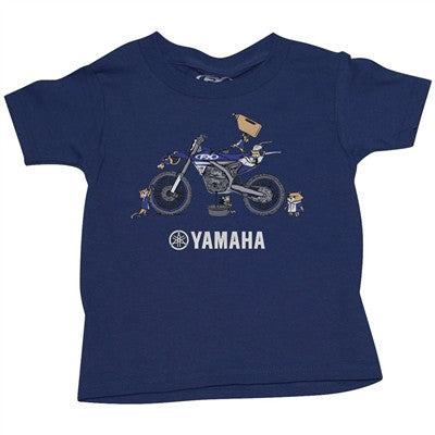 Factory Effex Toddler Yamaha Tee - Navy
