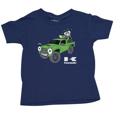 Factory Effex Toddler Kawasaki Tee - Navy