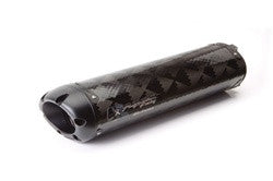 Two Brothers - Honda CBR600RR (03-04) M-2 Black Series Slip-On (Carbon Fiber)