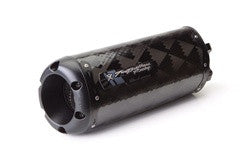 Two Brothers - Honda CBR1000RR (2012) M-2 Black Series Slip-On (Carbon Fiber)