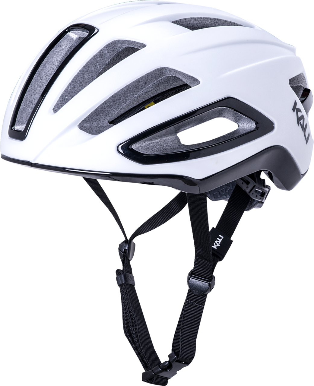 Kali Uno Solid Bicycle Helmet Matte White/Black