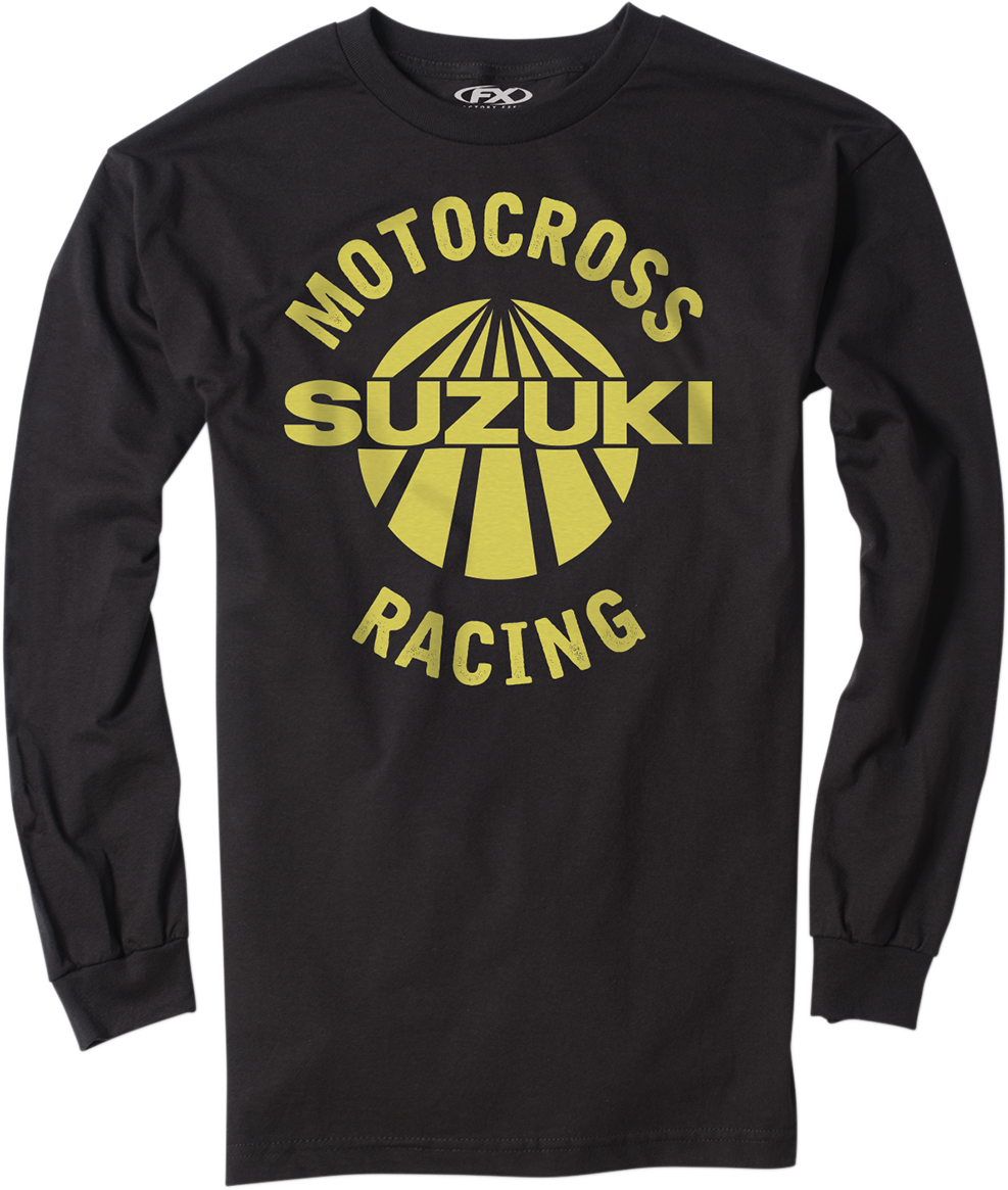Factory Effex Suzuki Vet Long-Sleeve T-Shirt - Black
