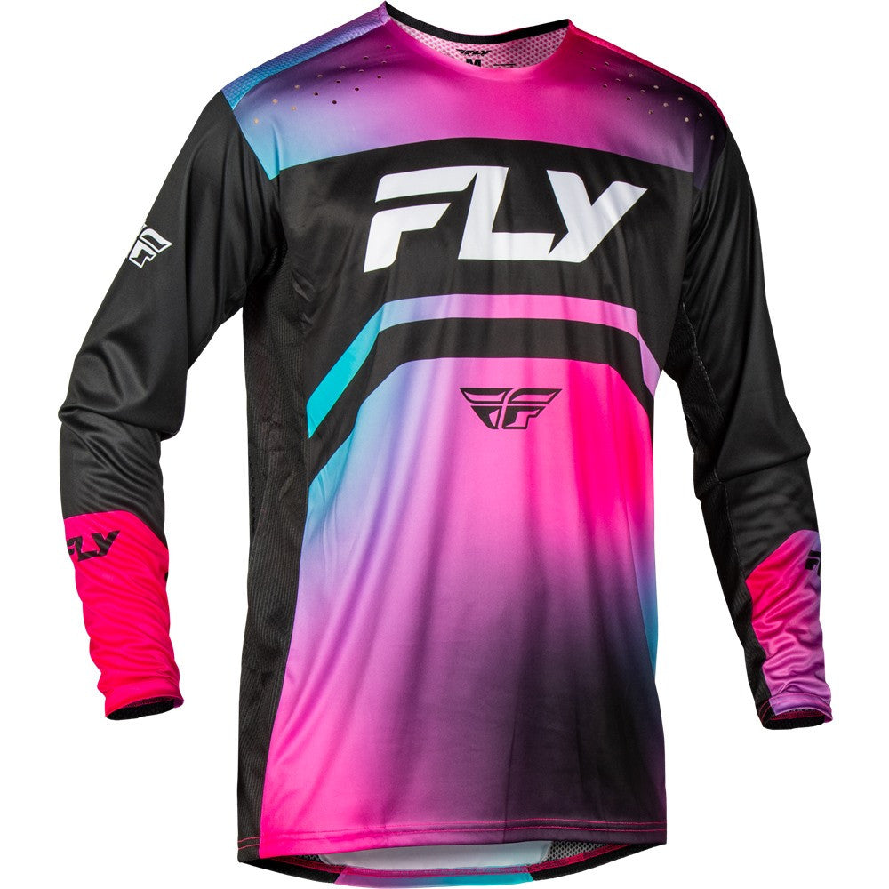 FLY Racing 2025 Rayce Bicycle Jersey Pant Combo Fuschia/Black/Teal