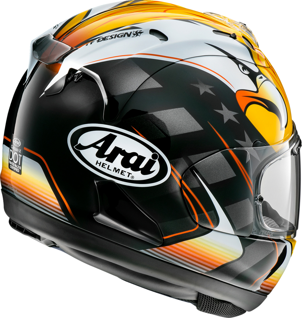 Arai Corsair-X KR-2 Full Face Motorcycle Helmet Black
