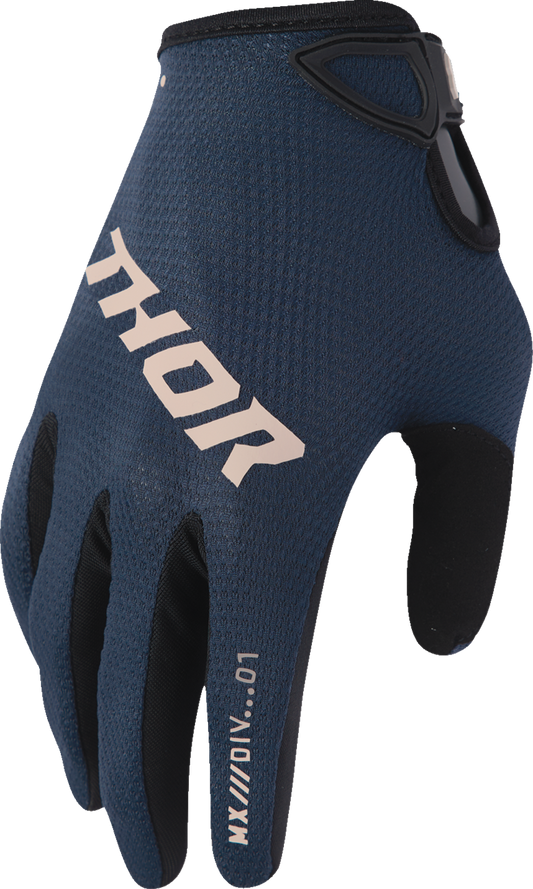 Thor 2026 Womens Ridemode Static Gloves Midnight