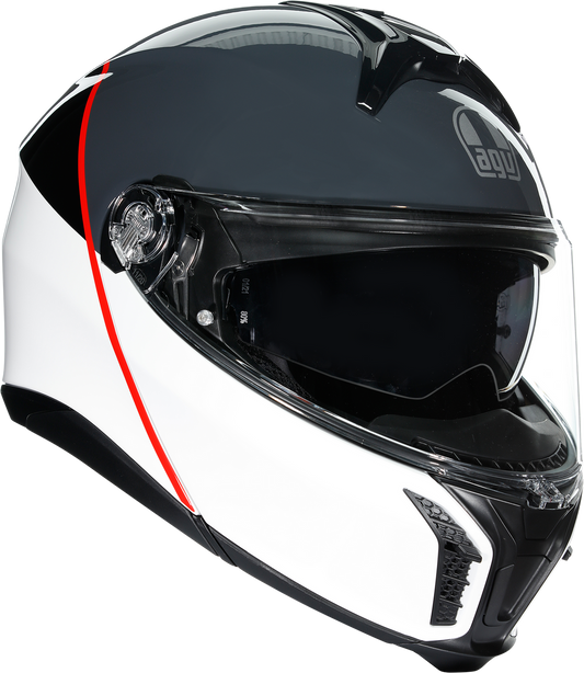 AGV Tourmodular Helmet Balance White/Gray/Red