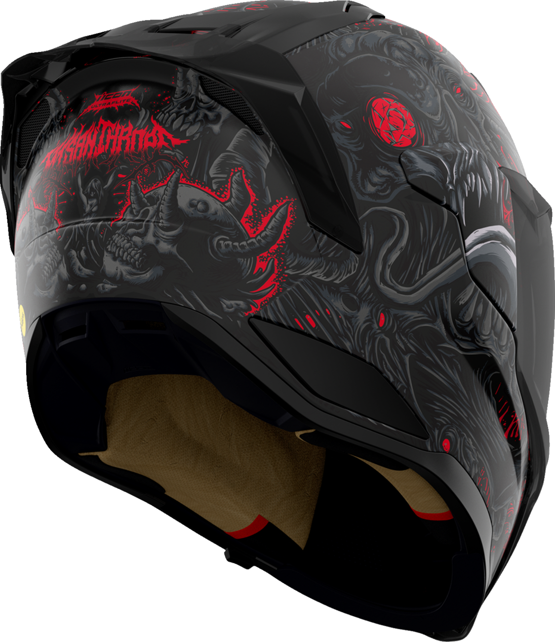 ICON Ultraflite MIPS Helmet Misanthrope Black