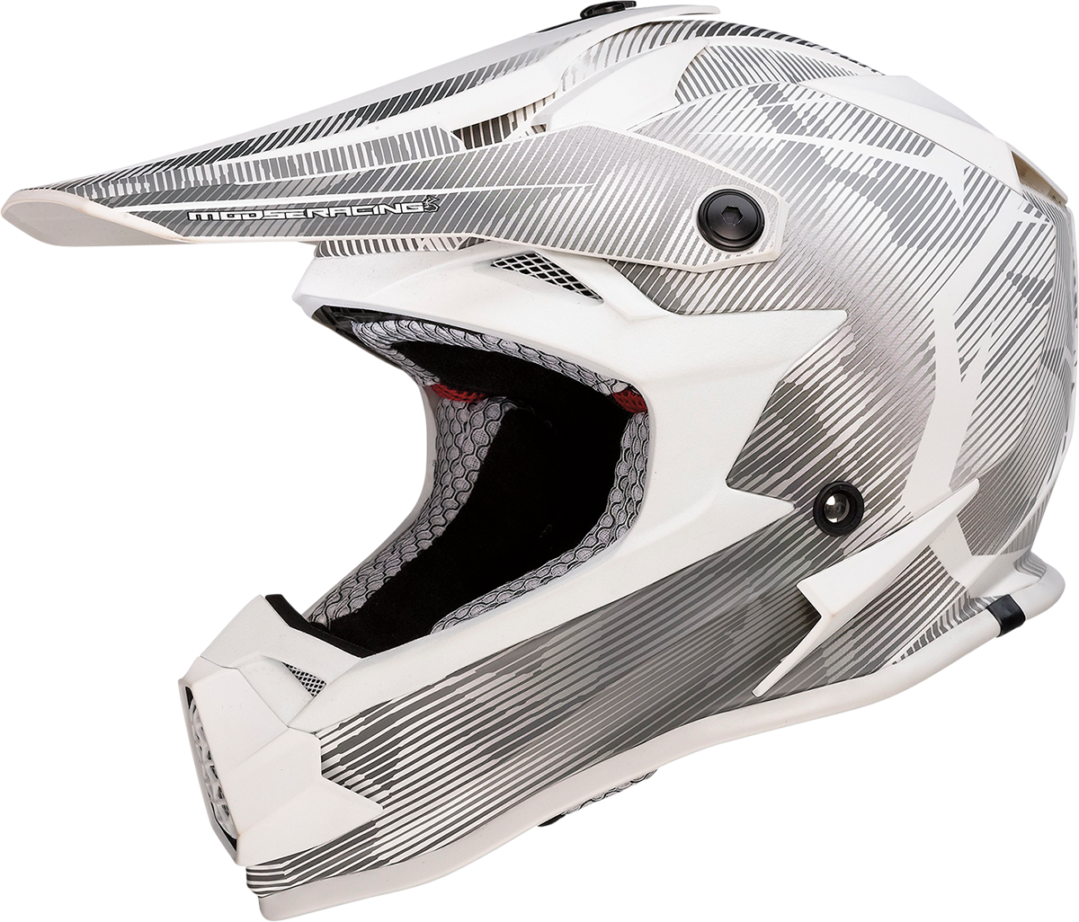 Moose Racing Youth F.I. Agroid MIPS Helmet Gray/White