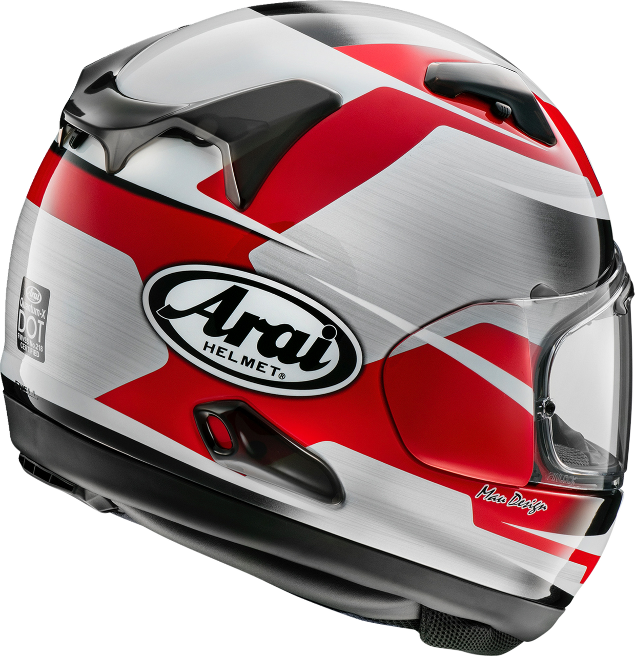 Arai Quantum-X Steel Full Face Motorcycle Helmet Red