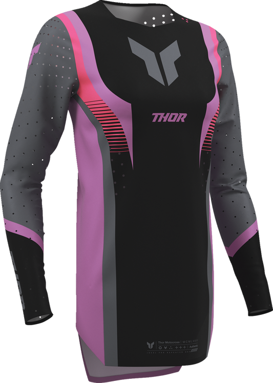Thor 2026 Womens Sportmode Velocity Jersey Black/Orchid