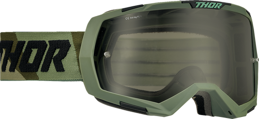 Thor Regiment Goggle Camo/Black Smoke Lens