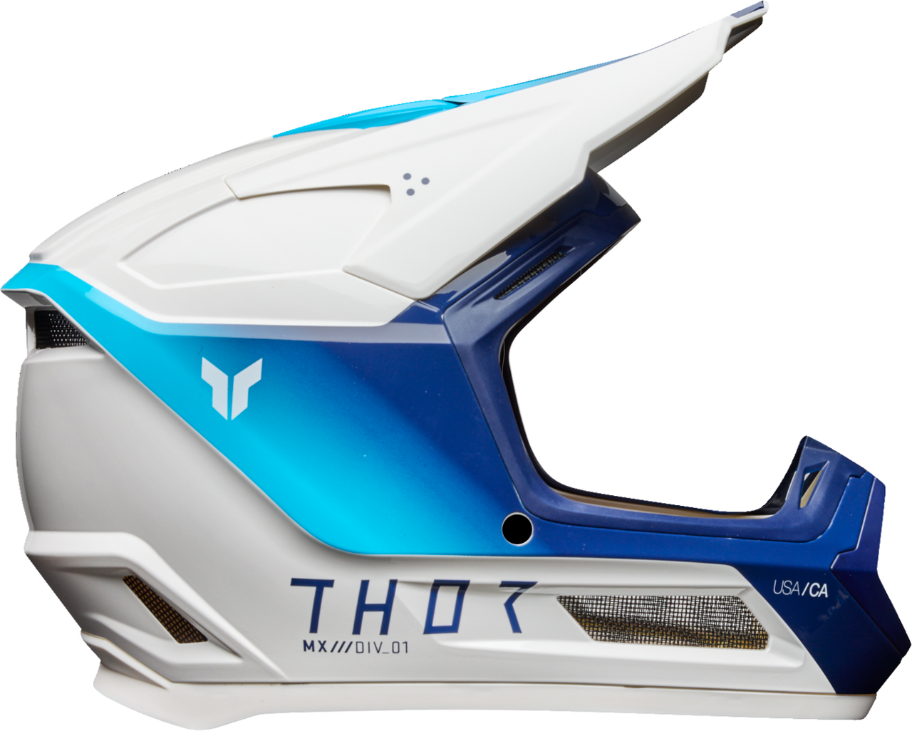 Thor 2025 Youth Fleet Helmet Storm White/Navy
