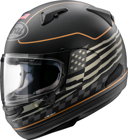 Arai Signet-X US Flag Full Face Motorcycle Helmet Black Frost