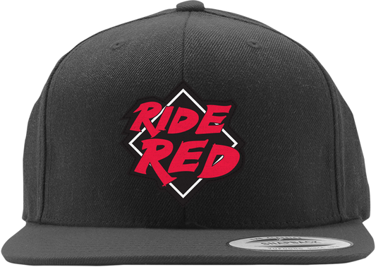 Factory Effex Honda Ride Red Youth Snapback Hat Black